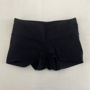 Lululemon Black Spandex Shorts